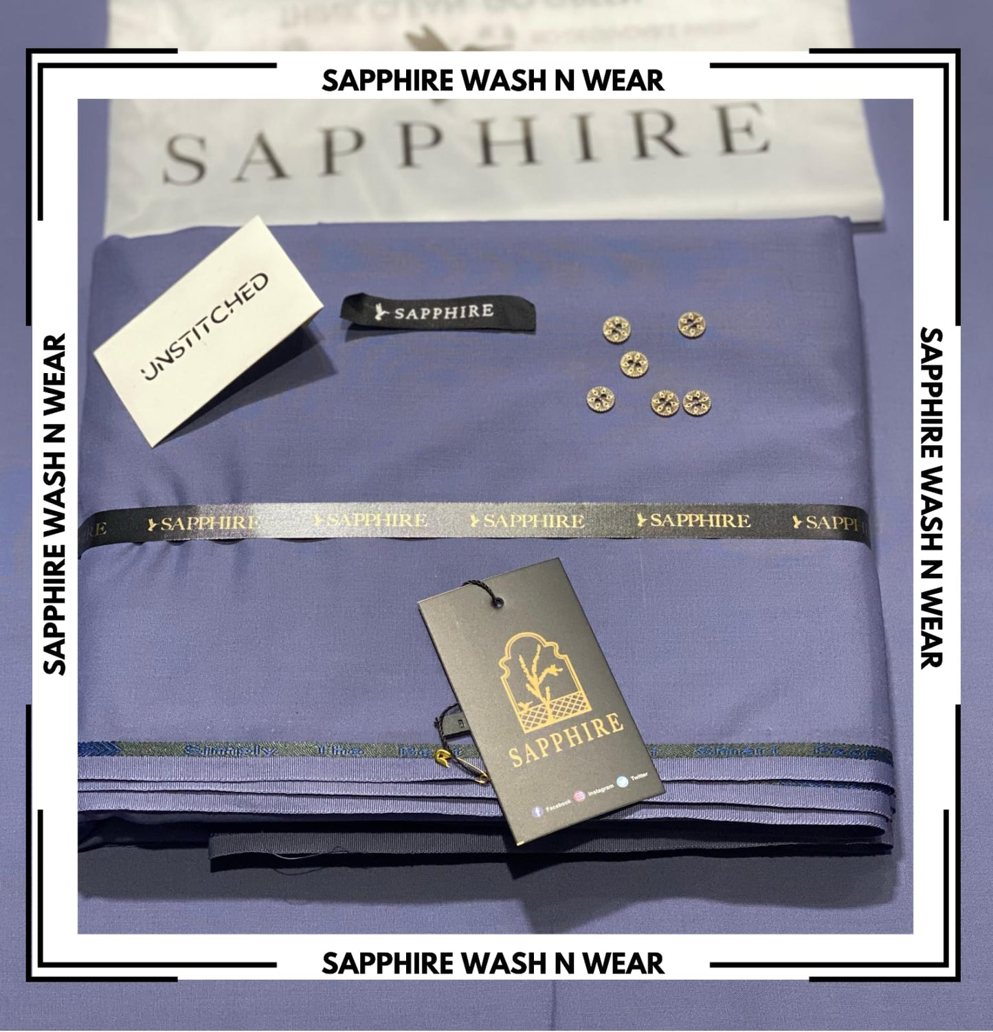 SAPHHIRE WASH & WEAR